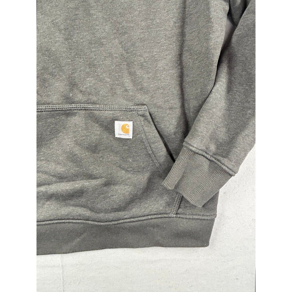 Carhartt Midweight Sweatshirt Womens Sz Large 1/4 Zip Western 105295 CRH - Picture 3 of 10